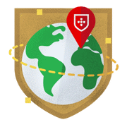 Badge Quiz Sagres Pelo Mundo Complete 316X316
